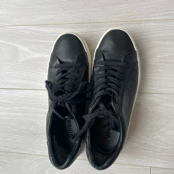Vince Benfield Leather Platform Sneaker - Picture 1 of 4